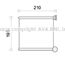 AVA QUALITY COOLING Siltummainis, Salona apsilde AI6385